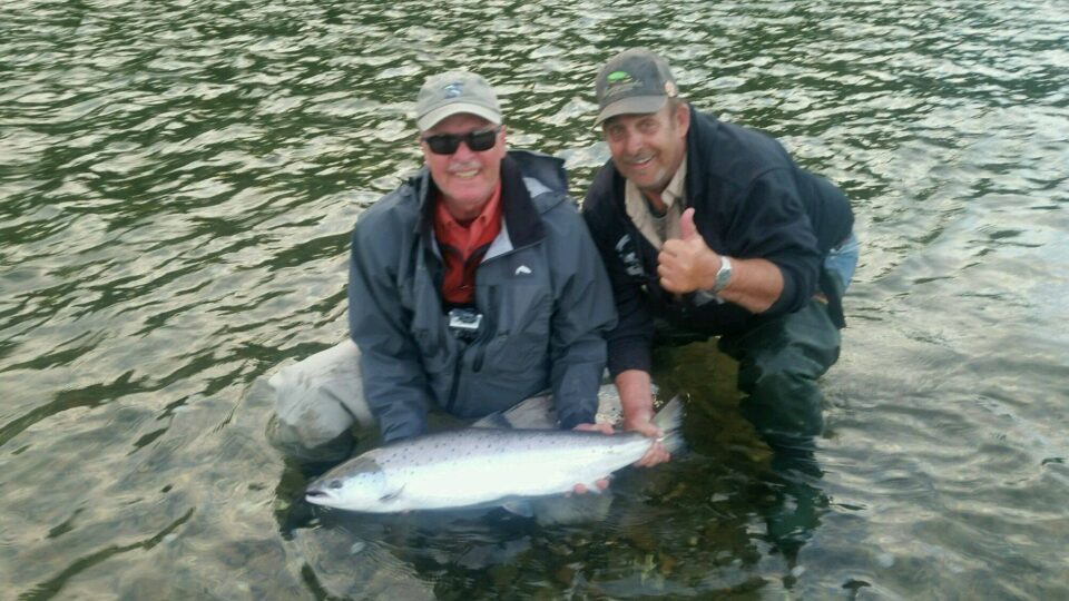 Karl and Guide Ludger with a nice Atlantic