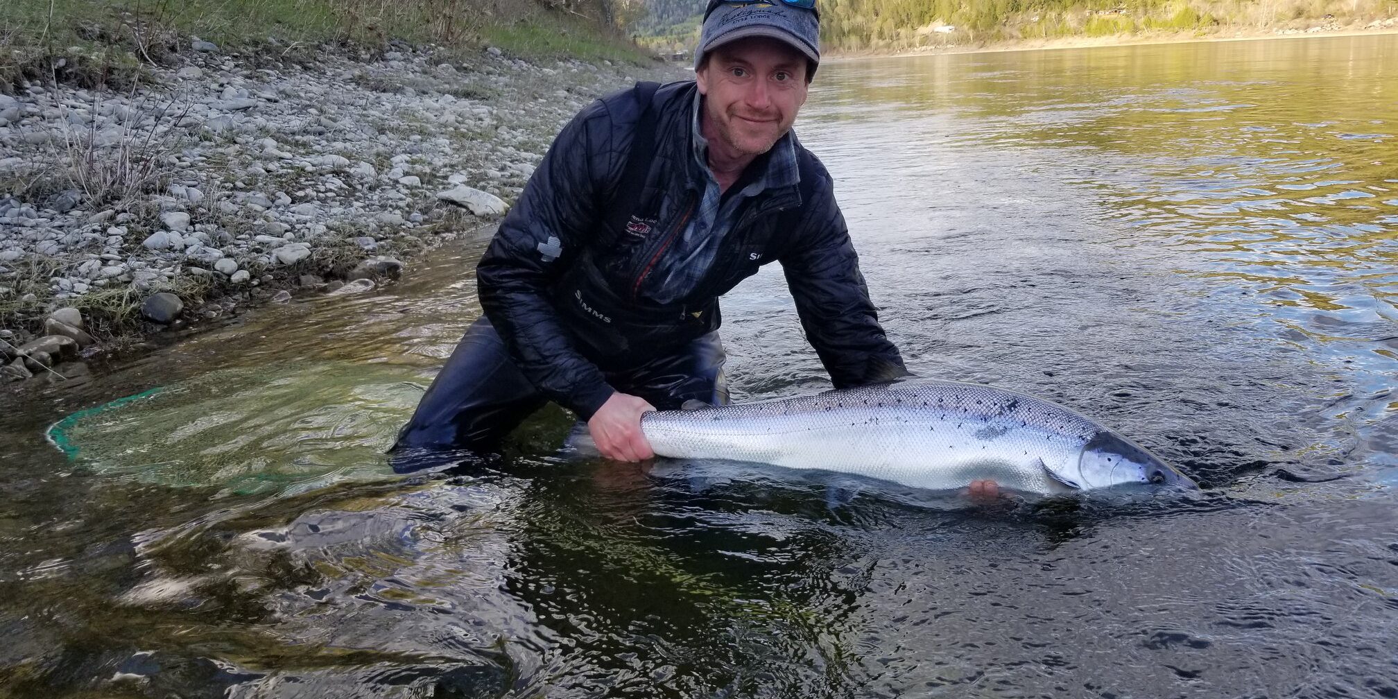 Toby with Mark's Atlantic
