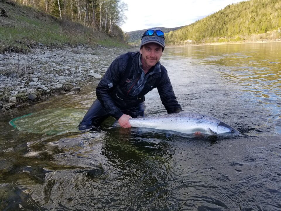 Toby with Mark's Atlantic