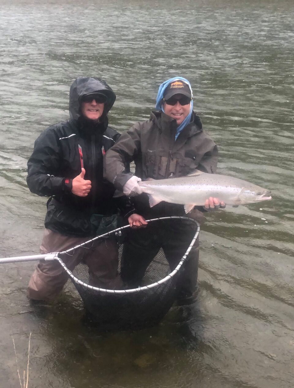 Joe and his guide Sandy