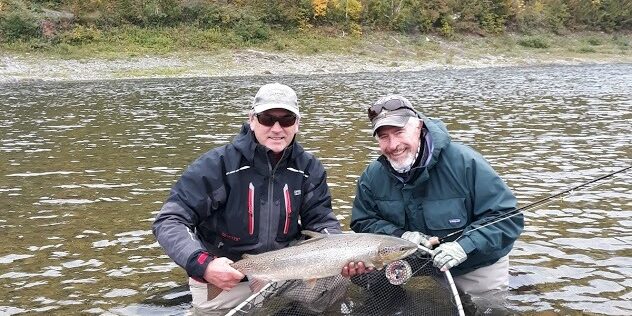 RRL guide Sandy with our guest Randy