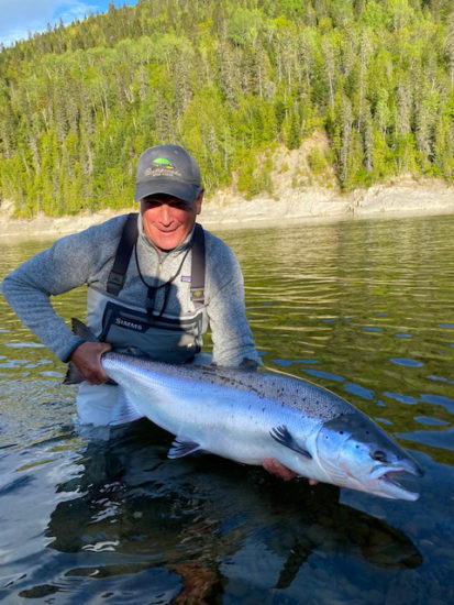 Greg Dixon's second Atlantic Salmon for 2020