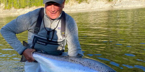 Greg Dixon's second Atlantic Salmon for 2020